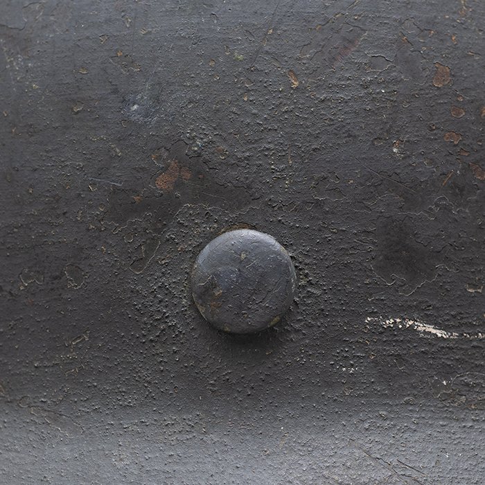 LA9 Luftwaffe M35 single decal overpaint camouflage helmet — image 11