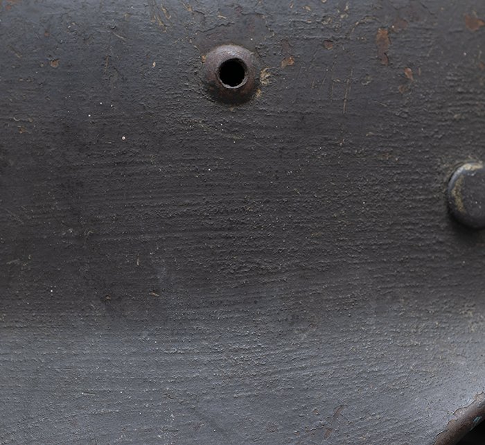 LA9 Luftwaffe M35 single decal overpaint camouflage helmet — image 13