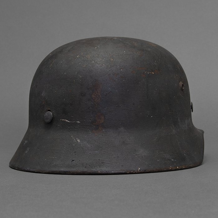 LA9 Luftwaffe M35 single decal overpaint camouflage helmet — image 9