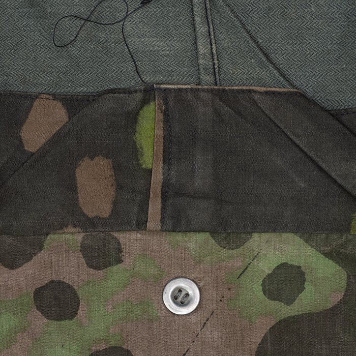 LA1 Distinctive Waffen-SS M42 second type plane tree 3/4 pullover camouflage smock — image 16