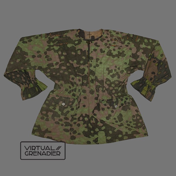 LA1 Distinctive Waffen-SS M42 second type plane tree 3/4 pullover camouflage smock — image 2