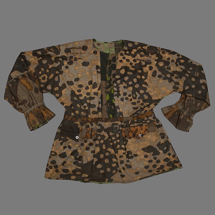 LA1 Distinctive Waffen-SS M42 second type plane tree 3/4 pullover camouflage smock — image 23