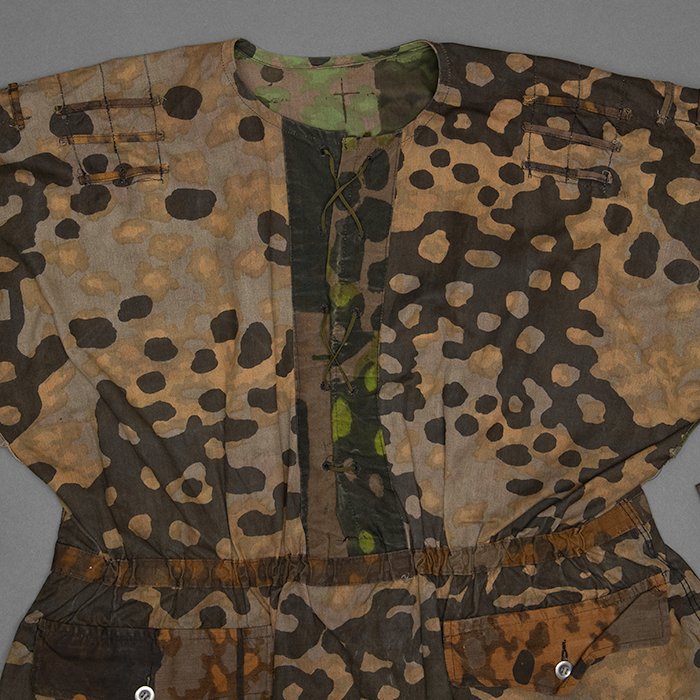 LA1 Distinctive Waffen-SS M42 second type plane tree 3/4 pullover camouflage smock — image 24
