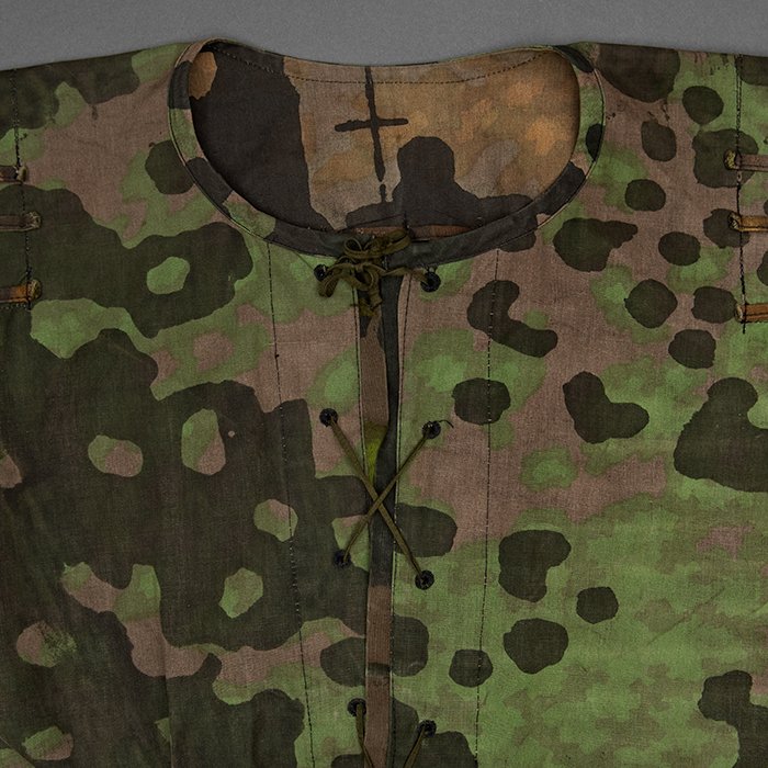 LA1 Distinctive Waffen-SS M42 second type plane tree 3/4 pullover camouflage smock — image 4