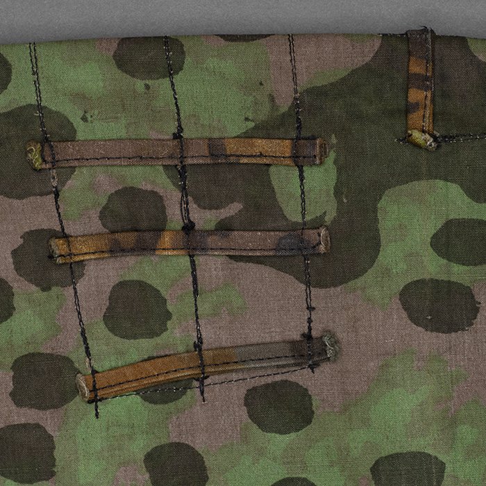 LA1 Distinctive Waffen-SS M42 second type plane tree 3/4 pullover camouflage smock — image 6