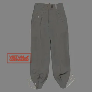LA6 Heer assault gun trousers in gabardine material