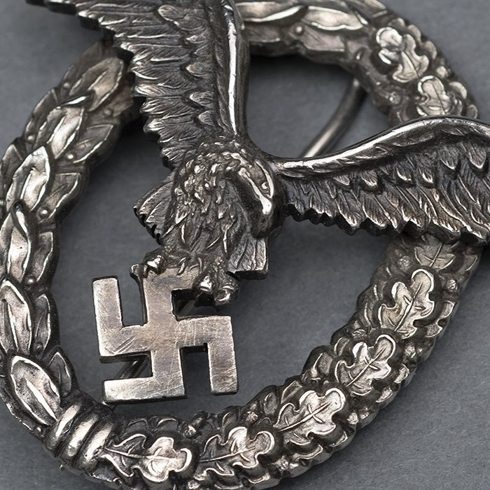 BX3 Cased Juncker Luftwaffe Pilot's Badge — image 6