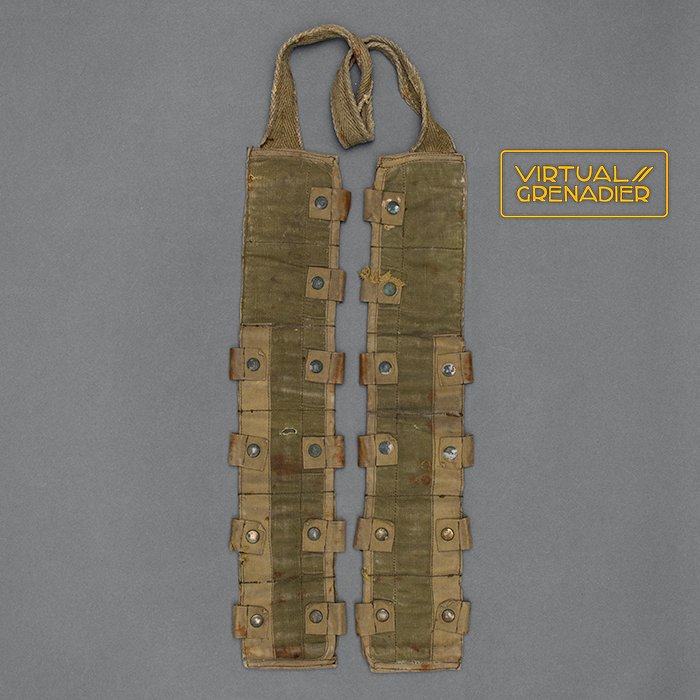 LA11 Seldom encountered first pattern 'Heer model' Luftwaffe Fallschirmjäger 98k ammunition bandolier — image 2