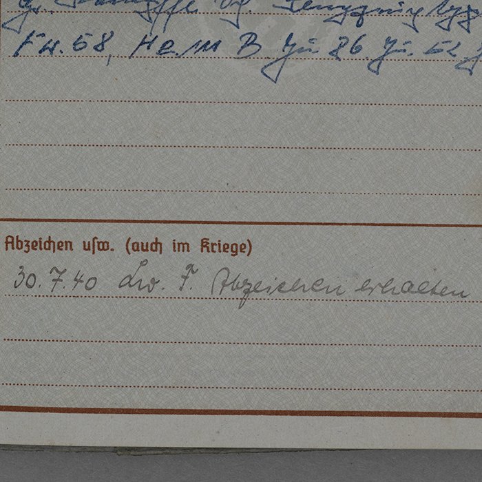 SH41 Interesting Wehrpass for a Luftwaffe Ju 88 pilot from III./Kampfgeschwader 77 — image 13