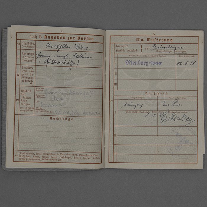 SH41 Interesting Wehrpass for a Luftwaffe Ju 88 pilot from III./Kampfgeschwader 77 — image 7