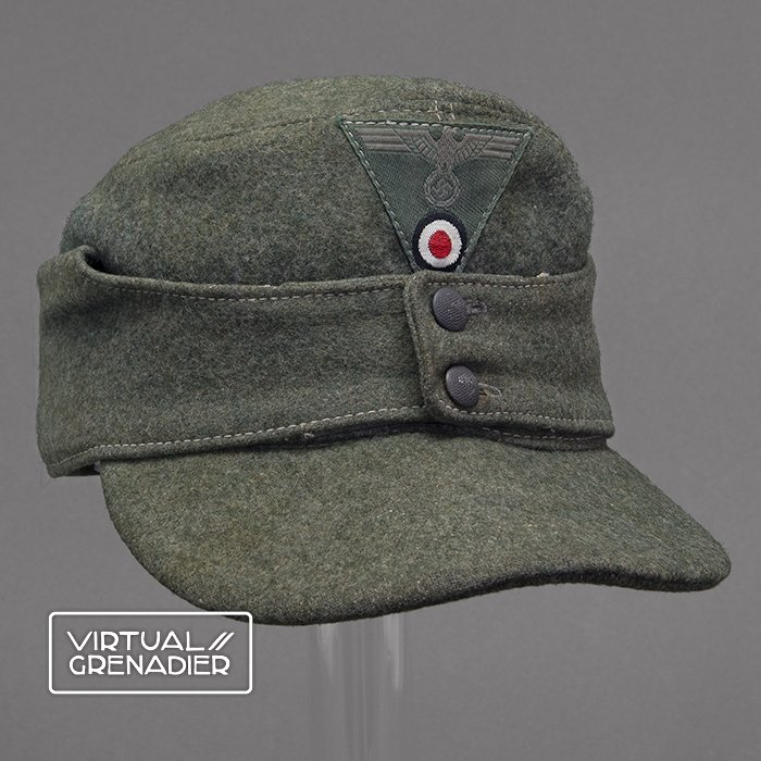 CR1 Lightly worn Heer EM M43 cap — image 2