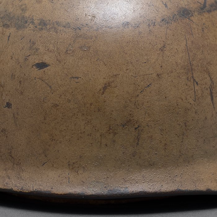 DM36 Luftwaffe M38 single decal tan camouflaged Fallschirmjäger helmet — image 10