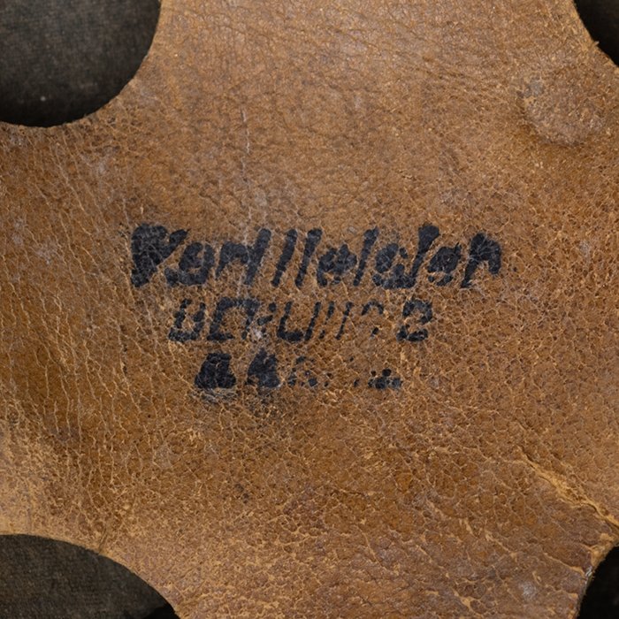 DM36 Luftwaffe M38 single decal tan camouflaged Fallschirmjäger helmet — image 29