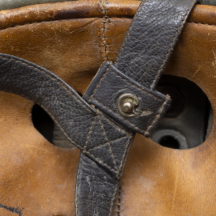 DM36 Luftwaffe M38 single decal tan camouflaged Fallschirmjäger helmet — image 37