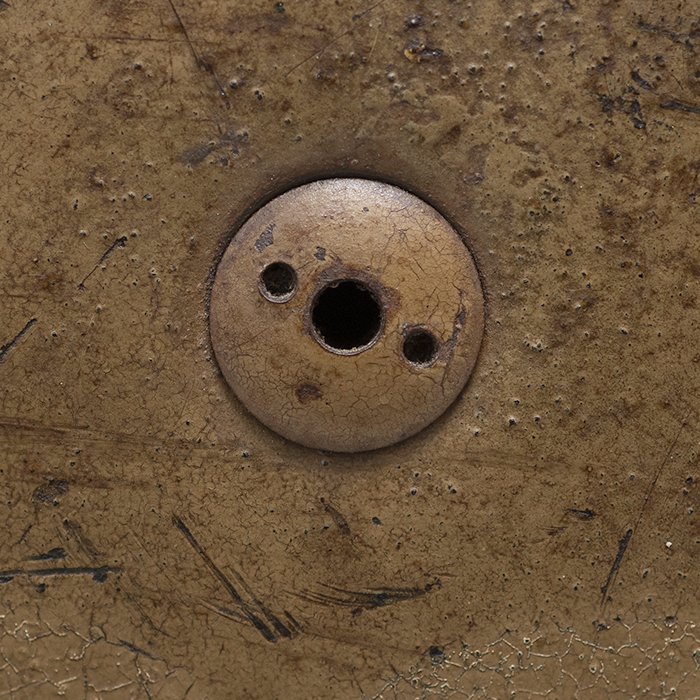 DM36 Luftwaffe M38 single decal tan camouflaged Fallschirmjäger helmet — image 5