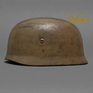 DM36 Luftwaffe M38 single decal tan camouflaged Fallschirmjäger helmet