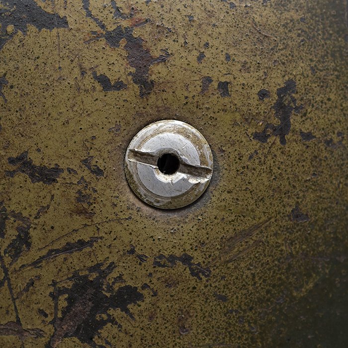 DM37 Later issue Luftwaffe M38 dual color camouflaged Fallschirmjäger helmet — image 11