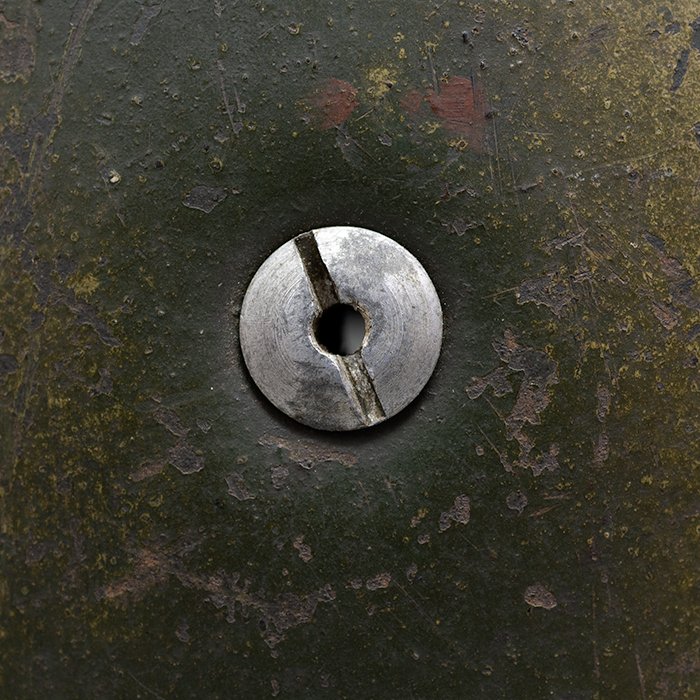 DM37 Later issue Luftwaffe M38 dual color camouflaged Fallschirmjäger helmet — image 12