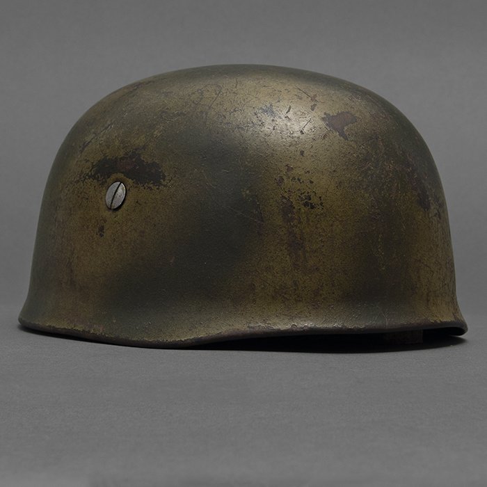 DM37 Later issue Luftwaffe M38 dual color camouflaged Fallschirmjäger helmet — image 13