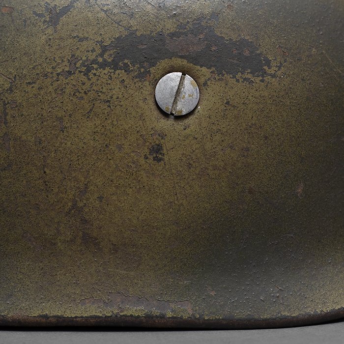 DM37 Later issue Luftwaffe M38 dual color camouflaged Fallschirmjäger helmet — image 16