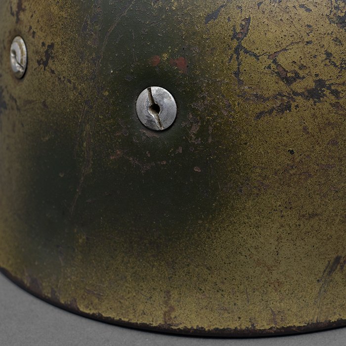 DM37 Later issue Luftwaffe M38 dual color camouflaged Fallschirmjäger helmet — image 20