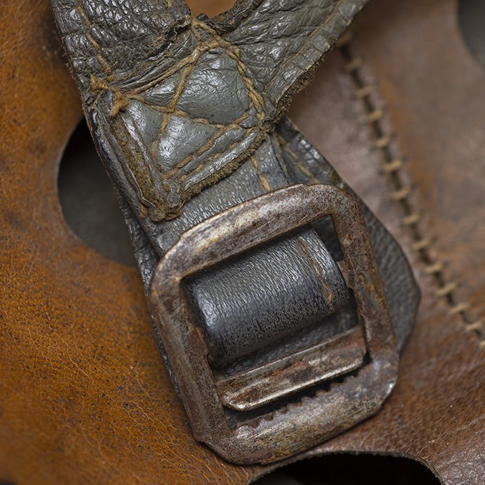 DM37 Later issue Luftwaffe M38 dual color camouflaged Fallschirmjäger helmet — image 25