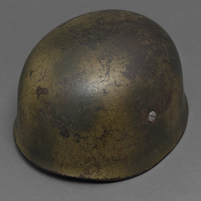 DM37 Later issue Luftwaffe M38 dual color camouflaged Fallschirmjäger helmet — image 6