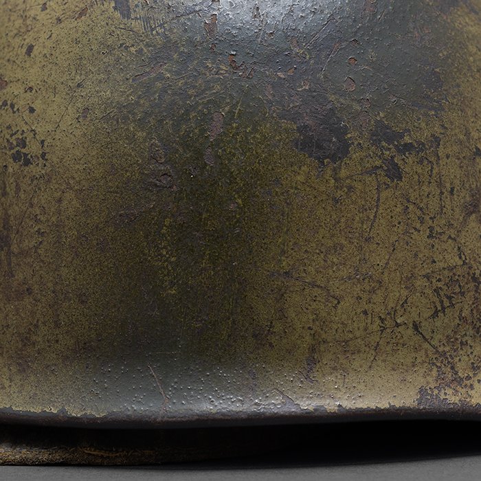DM37 Later issue Luftwaffe M38 dual color camouflaged Fallschirmjäger helmet — image 8