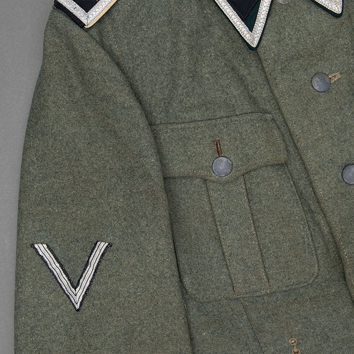 DM26 Waffen-SS contract M36 style service blouse for an Infanterie SS-Oberscharführer — image 17