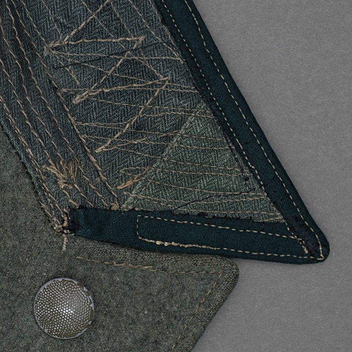 DM26 Waffen-SS contract M36 style service blouse for an Infanterie SS-Oberscharführer — image 7