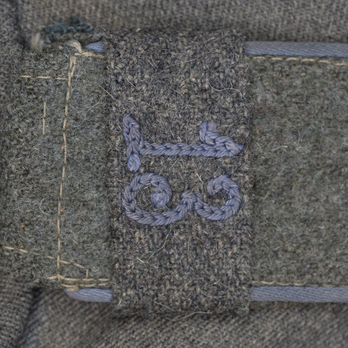 DM28 Heer M43 service blouse in gabardine fabric for a Nachschubtruppe EM — image 11