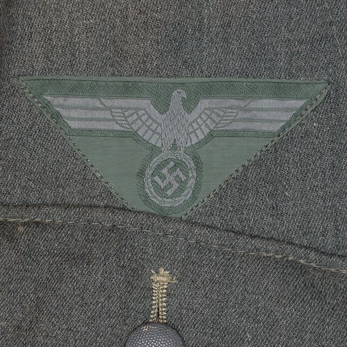 DM28 Heer M43 service blouse in gabardine fabric for a Nachschubtruppe EM — image 9
