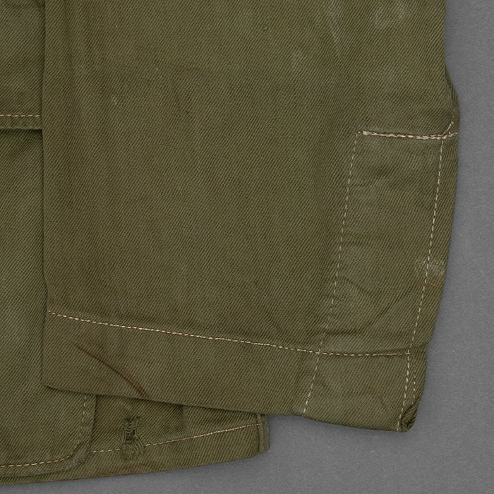 DM30 Interesting third pattern tropical service blouse for a Heer Pionier Obergefreiter — image 23