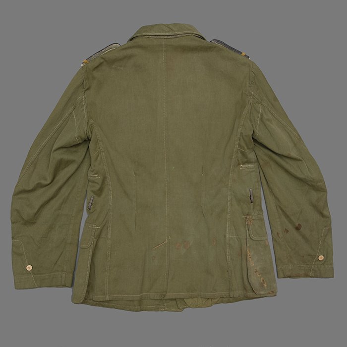 DM30 Interesting third pattern tropical service blouse for a Heer Pionier Obergefreiter — image 33