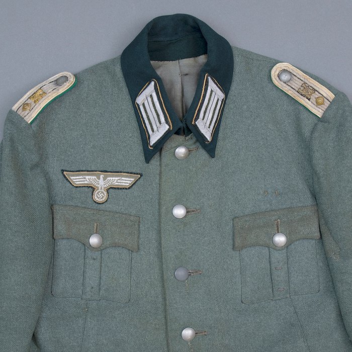 UBB22 Set of service blouse and visored cap for Heer Administrative officer with POA sleeve badge - new photos — image 4