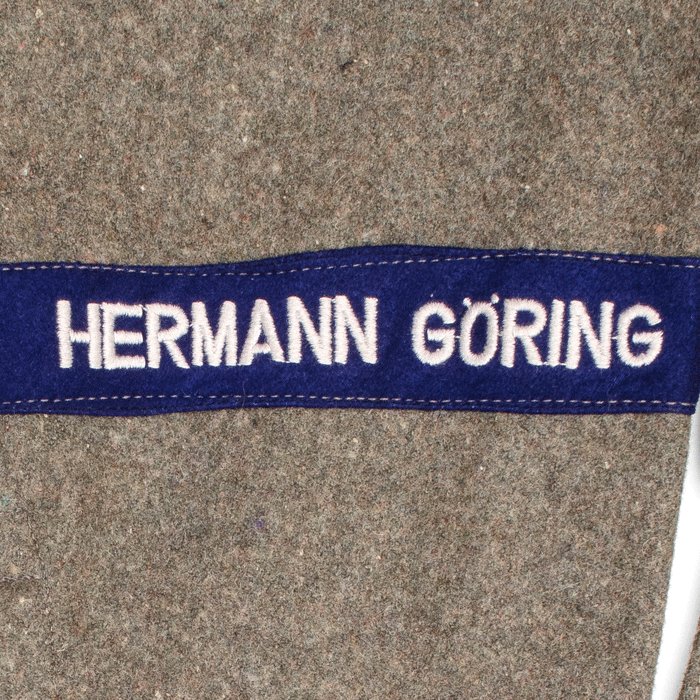 MAA41 Late issue four pocket issue service blouse in field grey for Hermann Göring Division personnel — image 7