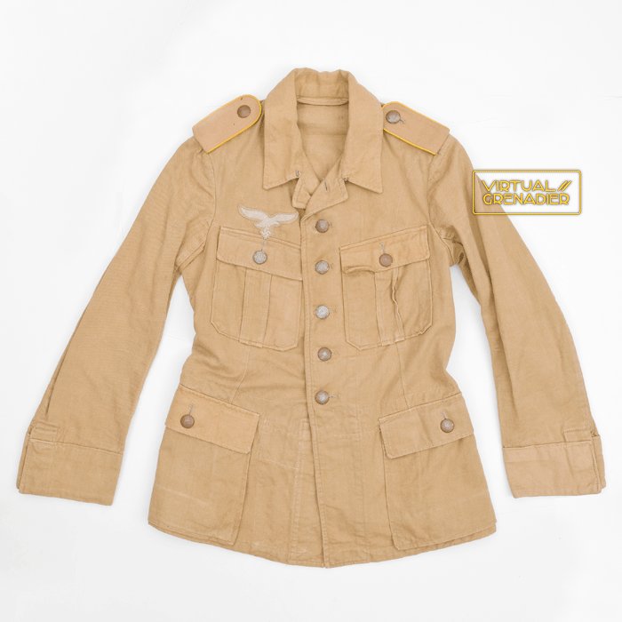 OAU7 Luftwaffe Flight EM tropical service blouse — image 2
