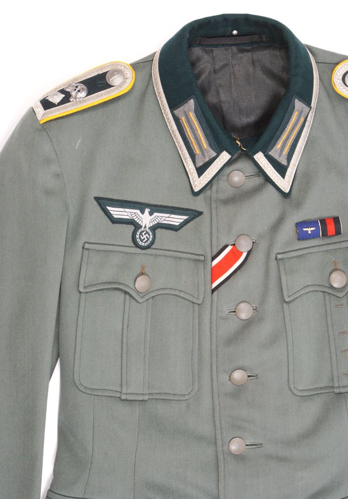 Custom-tailored M36style tunic for a Heer Oberfeldwebel (Spieß) in Kavallerie-Regiment 5 — image 3