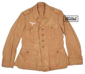 Luftwaffe Flight EM tropical service blouse