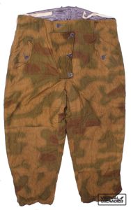 Luftwaffe non reversible Sumpftarn padded trousers