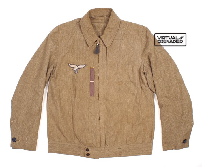 Rare set of Luftwaffe pilot's channel jacket and trousers — image 2