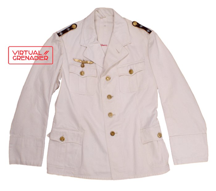White summer tunic for a Kriegsmarine Oberfähnrich — image 2