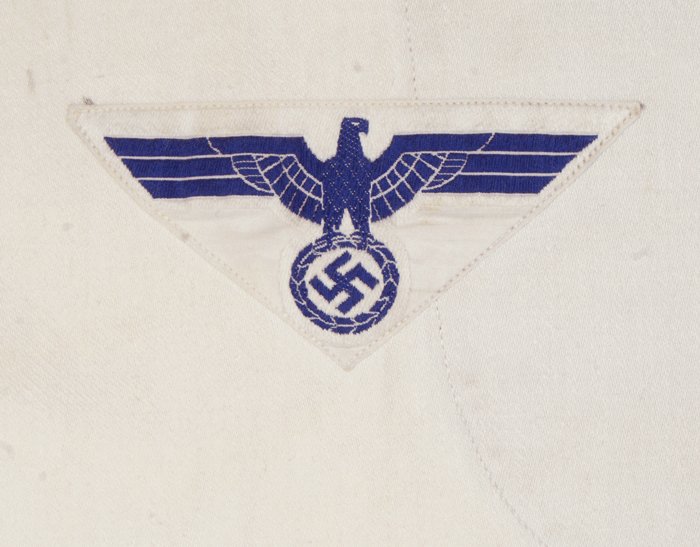 HS006 Kriegsmarine white pullover shirt — image 5