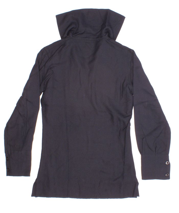 HS005 Unissued Kriegsmarine blue pullover shirt — image 9