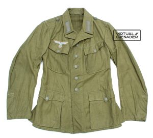 Unissued Heer tropical EM M42 service blouse