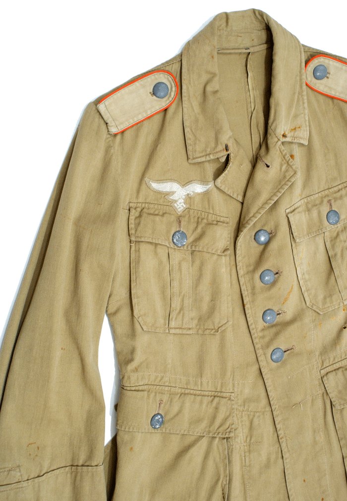 Luftwaffe Flak Obergefreiter tropical service blouse — image 3