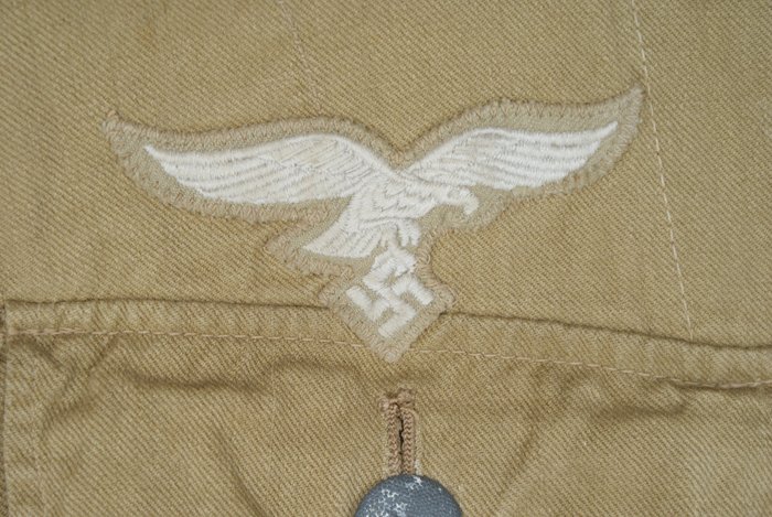 Luftwaffe Flak Obergefreiter tropical service blouse — image 4
