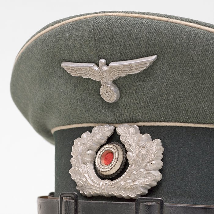 TDI2 Published Heer NCO visored cap for a member of Fallschirm-Infanterie-Kompanie — image 3