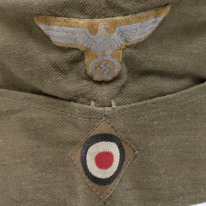 HES31 Unissued Clemens Wagner made Heer tropical EM overseas cap — image 7