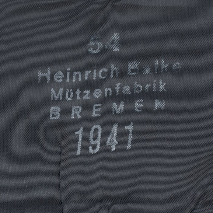JT016 Early Kriegsmarine EM overseas cap manufactured by the firm of Heinrich Balke — image 15